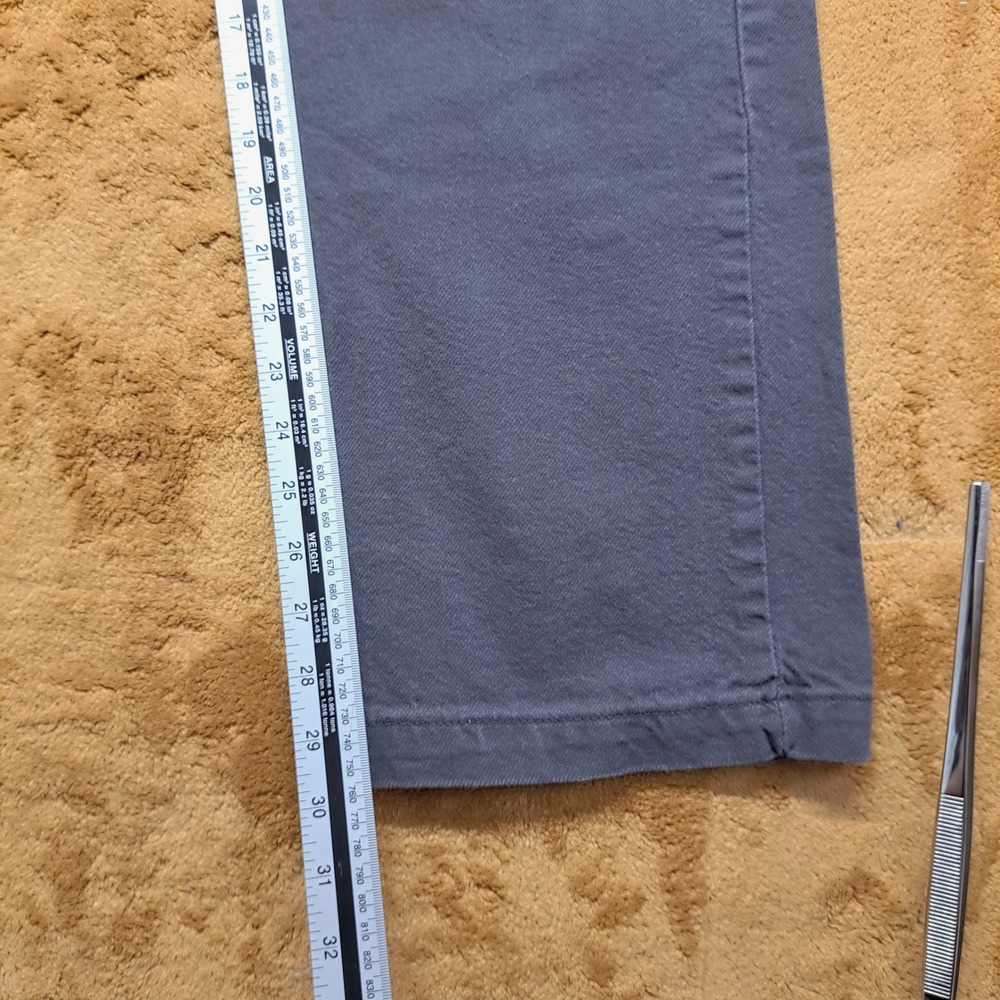 S.O.N.G. Cargo Pants Women 9/29 Slate Dark Gray Good Utility Straight Leg Cotton - Picture 7 of 12